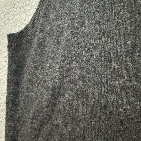 Lands End Sweater Vest Mens XL 46-48 Classic Cashmere Heritage Prep Slow Fashion - Picture 5 of 13